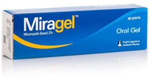 ميراجل جل لعلاج فطريات الفم واللثة Miragel Gel