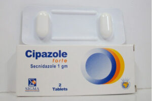 سيبازول فورت أقراص لعلاج الأميبا المعوية Cipazole Forte Tablets