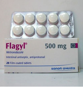 فلاجيل مطهر معوي ومضاد للطفيليات والجراثيم ولعلاج الإسهال Flagyl