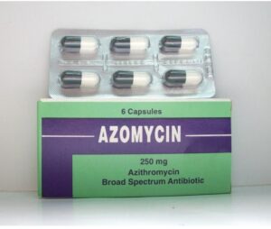 أزومايسين كبسولات معلق مضاد حيوي واسع المجال Azomycin Capsules