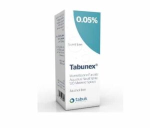تابونكس بخاخ للأنف لعلاج الحساسية والتهابات الأنفية Tabunex Nasal Spray