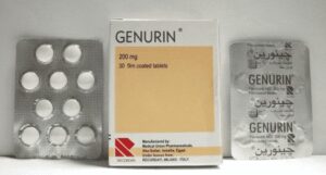 جينورين أقراص لعلاج تقلصات عضلات الجهاز البولى Genurin Tablets