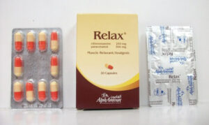 ريلاكس كبسولات مسكن للآلام وباسط للعضلات Relax Capsules