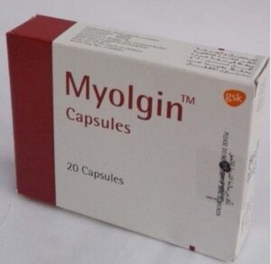 ميولجين كبسولات لإزالة التقلصات العضلية Myolgin Capsules