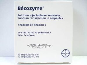 بيكوزيم حقن لنقص فيتامين ب للاعصاب وللشعر Becozym Injection