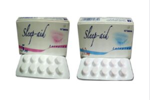 سليب ايد أقراص لعلاج الأرق ومهدئ لاضطرابات النوم Sleep Aid Tablets