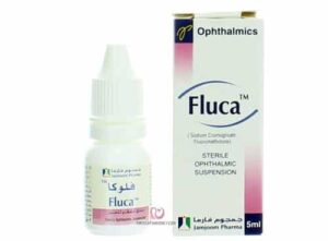 فلوكا قطرة لعلاج إلتهابات القرنية والجفن Fluca Eye Drops