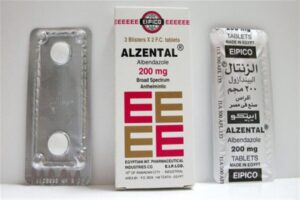 الزنتال أقراص شراب قاتل الديدان واسع المجال Alzental Tablets