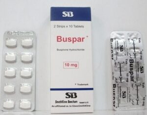 بوسبار أقراص لعلاج القلق والتوتر العصبى Buspar Tablets