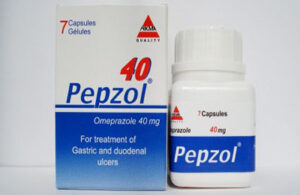 بيبزول كبسولات لعلاج الحموضة وقرحة المعدة Pepzol Capsules