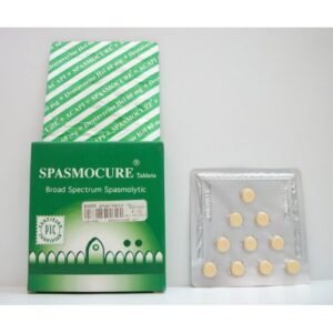 سبازموكيور أقراص لعلاج الألام الناتجة عن تقلص العضلات الرخوة Spasmocure Tablets