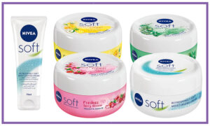 كريم نيفيا سوفت 100 200 300 مل Nivea Soft Cream