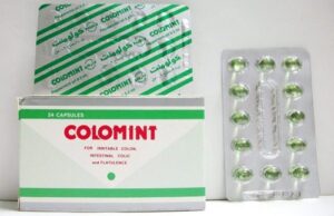 كولومنت كبسولات مهدئ لتقلصات القولون Colomint Capsules