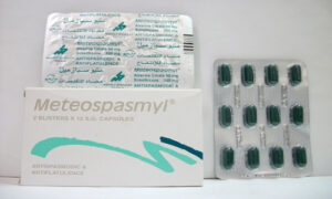 متيوسبازميل كبسولات مضاد للتقلصات والإنتفاخ Meteospasmyl Capsules