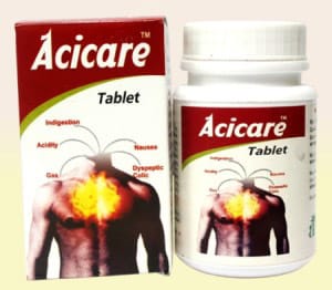 أسيكير أقراص لعلاج الحموضة وقرحة المعدة Acicare Tablets