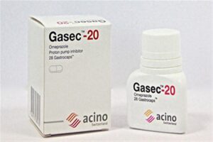 جازيك كبسولات لعلاج قرحة المعدة والحموضة Gasec Capsules