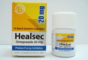 هيلسك كبسولات لعلاج الحموضة وقرحة المعدة Healsec Capsules
