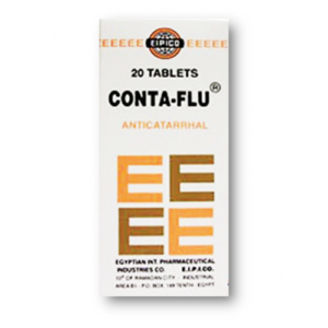 كونتا فلو برشام اقراص لعلاج البرد والانفلونزا Conta Flu Tablets