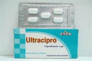 التراسيبرو أقراص مضاد حيوي واسع المجال Ultracipro Tablets