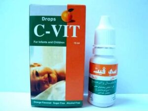 سي فيت نقط مكمل غذائى لنقص فيتامين ج C Vit Drops