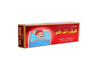 فيفر اند فلو أقراص شراب مسكن للالم ومضاد للاحتقان Fever’n Flu Tablets