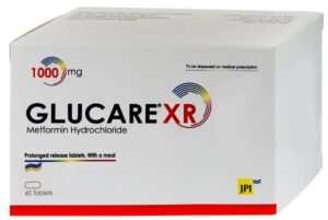 جلوكير اكس آر أقراص لعلاج السكري من النوع الثاني Glucare XR Tablets