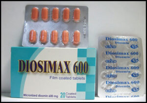 ديوسيماكس 600 لعلاج البواسير والمقوي للأوعية الدموية Diosimax 600 Tablets