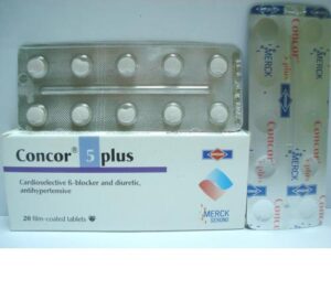 كونكور 5 بلس علاج ارتفاع ضغط الدم Concor 5 Plus Tablets