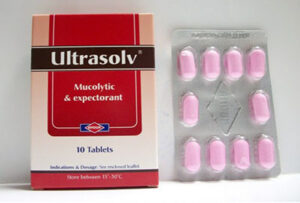ألتراسولف أقراص شراب مذيب للبلغم ولعلاج الالتهابات Ultarsolv Syrup