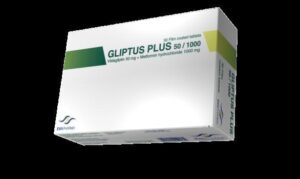 جليبتس بلس أقراص لعلاج مرضى السكر من النوع الثانى Gliptus Plus Tablets