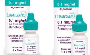 لوميجان قطرة لتطويل شعر الرموش Lumigan Eye Drops
